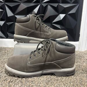 Lugz Men's Gray Lace-Up Boots